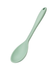 Load image into Gallery viewer, FUSION<BR>
Twist Silicone Solid Spoon<BR>
Blue/Mint/Red<BR>
