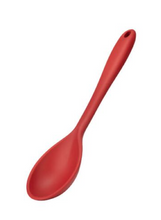 Load image into Gallery viewer, FUSION<BR>
Twist Silicone Solid Spoon<BR>
Blue/Mint/Red<BR>