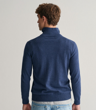 Load image into Gallery viewer, GANT<BR>
Classic Cotton Half Zip Sweater<BR>
Jeans Blue or Navy Available <BR>