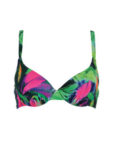Load image into Gallery viewer, NATURANA<BR>
Tropical Padded Bikini<BR>
Green<BR>