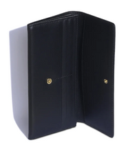 Load image into Gallery viewer, RADLEY LONDON<BR>
Large Flapover Matinee Wallet<BR>
Black<BR>