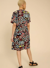 Load image into Gallery viewer, WHITE STUFF<BR>
Tammy Cotton Dress<BR>
Multi/ Teal<BR>