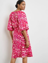 Load image into Gallery viewer, TAIFUN<BR>
Digital Red Patterned Dress<BR>
Red<BR>