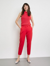Load image into Gallery viewer, TAIFUN<BR>
Trousers<BR>
Red<BR>