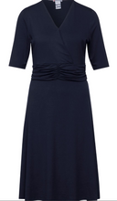 Load image into Gallery viewer, STREET ONE<BR>
Wrap Dress<BR>
Deep Blue<BR>