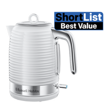 Load image into Gallery viewer, RUSSELL HOBBS<BR>
Inspire Kettle<BR>
White<BR>