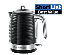 Load image into Gallery viewer, RUSSELL HOBBS<BR>
Inspire Kettle<BR>
Black<BR>