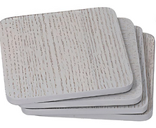 Load image into Gallery viewer, TRADESTOCK HOME<BR>
IStyle 4X Grey Wood Coasters<BR>
Grey<BR>