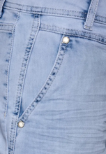 Load image into Gallery viewer, STREET ONE<BR>
7/8 Jeans Culotte Ultra Bleached Wash<BR>
Blue<BR>