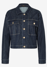 Load image into Gallery viewer, MORE AND MORE<BR>
Denim Jacket<BR>
Dark Blue<BR>
