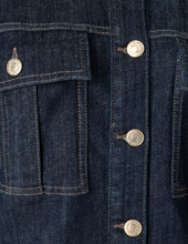 Load image into Gallery viewer, MORE AND MORE<BR>
Denim Jacket<BR>
Dark Blue<BR>