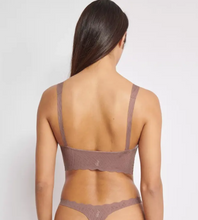 Load image into Gallery viewer, TRIUMPH<BR>
Sloggi Feel Bliss Bralette<BR>
Cacao, Turquoise, Heather<BR>