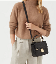 Load image into Gallery viewer, RADLEY LONDON<BR>
Hanley Close Faux Croc<BR>
Black<BR>