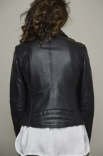 Load image into Gallery viewer, RINO & PELLE<BR>
Ghost Leather Jacket<BR>
Black<BR>