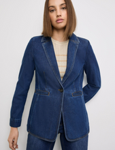 Load image into Gallery viewer, TAIFUN<BR>
Denim Blazer<BR>
Blue<BR>