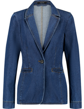 Load image into Gallery viewer, TAIFUN<BR>
Denim Blazer<BR>
Blue<BR>