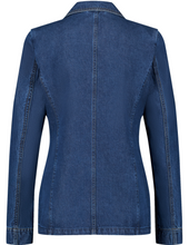 Load image into Gallery viewer, TAIFUN<BR>
Denim Blazer<BR>
Blue<BR>