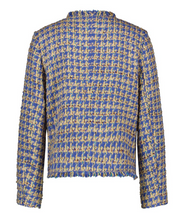 Load image into Gallery viewer, GERRY WEBER<BR>
Boucle Jacket<BR>
Blue<BR>