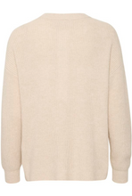 Load image into Gallery viewer, FRANSA<BR>
Bitte Knit Pullover<BR>
Stone<BR>