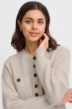 Load image into Gallery viewer, FRANSA<BR>
Bitte Knit Pullover<BR>
Stone<BR>