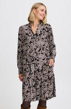 Load image into Gallery viewer, FRANSA<BR>
Gladis Dress<BR>
Black<BR>
