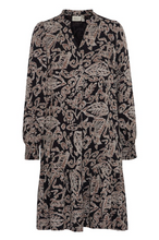 Load image into Gallery viewer, FRANSA<BR>
Gladis Dress<BR>
Black<BR>