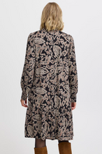 Load image into Gallery viewer, FRANSA<BR>
Gladis Dress<BR>
Black<BR>
