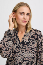 Load image into Gallery viewer, FRANSA<BR>
Gladis Dress<BR>
Black<BR>