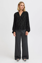 Load image into Gallery viewer, FRANSA<BR>
Jull Blouse<BR>
Black<BR>