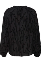 Load image into Gallery viewer, FRANSA<BR>
Jull Blouse<BR>
Black<BR>