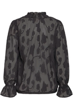 Load image into Gallery viewer, FRANSA<BR>
Lasi Blouse<BR>
Black<BR>