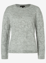 Load image into Gallery viewer, MORE AND MORE<BR>
Ajour Knit Jumper<BR>
Grey<BR>