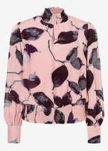 Load image into Gallery viewer, MORE AND MORE<BR>
Blouse with Autumn Leafy Print<BR>
Print<BR>
