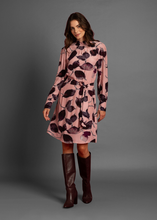 Load image into Gallery viewer, MORE AND MORE<BR>
Autumn Leaf Print Dress<BR>
Print<BR>