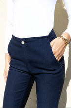 Load image into Gallery viewer, NO2MORO<BR>
Rome Serene Trousers<BR>
Black, Navy<BR>