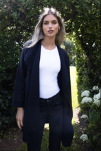 Load image into Gallery viewer, NO2MORO<BR>
Turin Waterfall Knit Cardigan<BR>
Anthracite<BR>