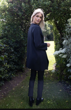 Load image into Gallery viewer, NO2MORO<BR>
Turin Waterfall Knit Cardigan<BR>
Anthracite<BR>