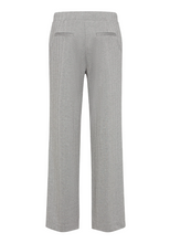 Load image into Gallery viewer, OLSEN<BR>
Anna Fit Wide Leg Herringbone Pants<BR>
Grey<BR>