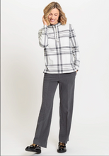 Load image into Gallery viewer, OLSEN<BR>
Anna Fit Wide Leg Corduroy Trousers<BR>
Slate<BR>