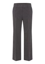 Load image into Gallery viewer, OLSEN<BR>
Anna Fit Wide Leg Corduroy Trousers<BR>
Slate<BR>