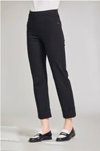 Load image into Gallery viewer, PERUZZI<BR>
Classic Turn Up Trousers<BR>
Navy<BR>