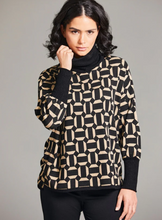 Load image into Gallery viewer, PERUZZI<BR>
Cowl Top<BR>
Black<BR>