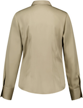 Load image into Gallery viewer, TAIFUN<BR>
Blouse with Rhinestone Placket<BR>
Sage<BR>