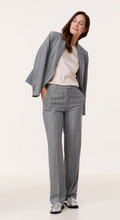 Load image into Gallery viewer, GERRY WEBER<BR>
Elegant Fabric Trousers<BR>
Grey/Black<BR>