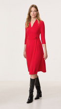 Load image into Gallery viewer, GERRY WEBER<BR>
Elegant Dress<BR>
Red<BR>