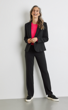 Load image into Gallery viewer, GERRY WEBER<BR>
Classic Blazer with Lapel Collar<BR>
Black<BR>