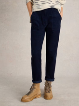 Load image into Gallery viewer, WHITE STUFF<BR>
Twister Cord Trousers<BR>
Navy<BR>