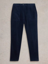 Load image into Gallery viewer, WHITE STUFF<BR>
Twister Cord Trousers<BR>
Navy<BR>