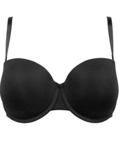 Load image into Gallery viewer, POUR MOI<BR>
Push Up Multiway Strapless Bra<BR>
Black, Skin<BR>