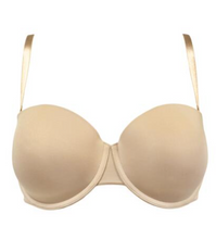 Load image into Gallery viewer, POUR MOI<BR>
Push Up Multiway Strapless Bra<BR>
Black, Skin<BR>